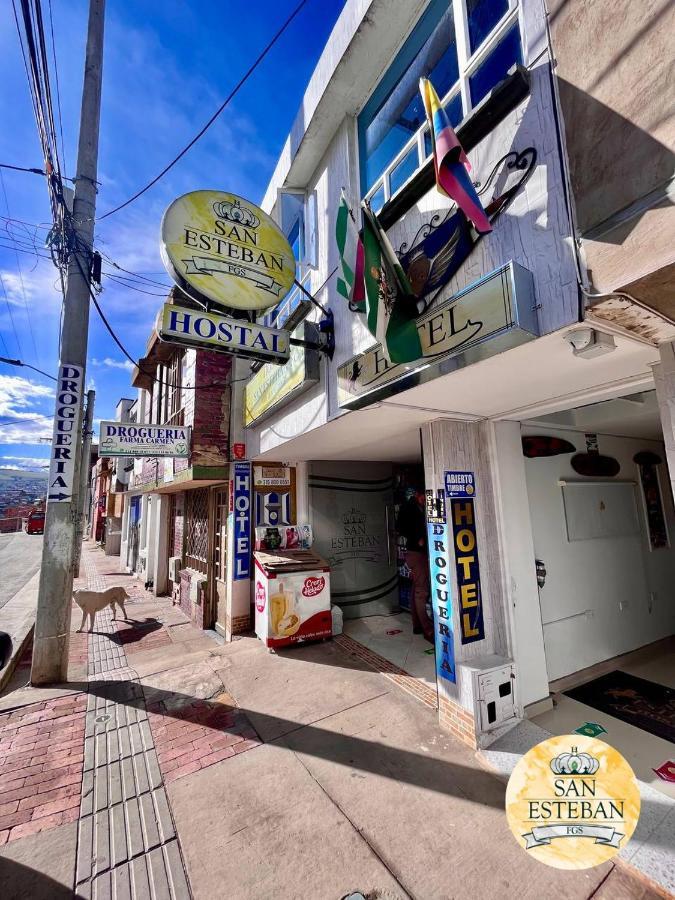 Hostal San Esteban Fgs Tunja Esterno foto